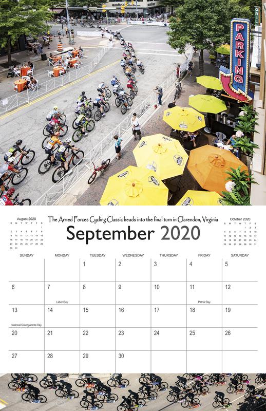 Darrell Parks 2020 Cycling Wall Calendar