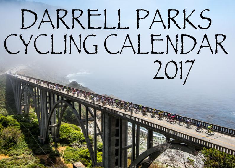 Darrell Parks 2017 Cycling Wall Calendar